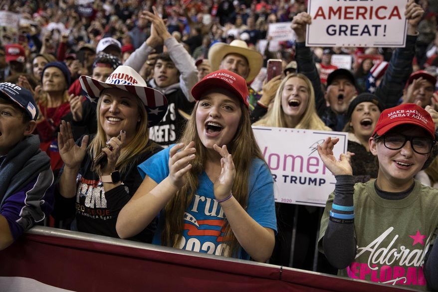 &quot;Republican voters, so used to being maligned, are loving winning,&quot; American Spectator&#39;s Melissa McKenzie says of Trump backers. (ASSOCIATED PRESS)
