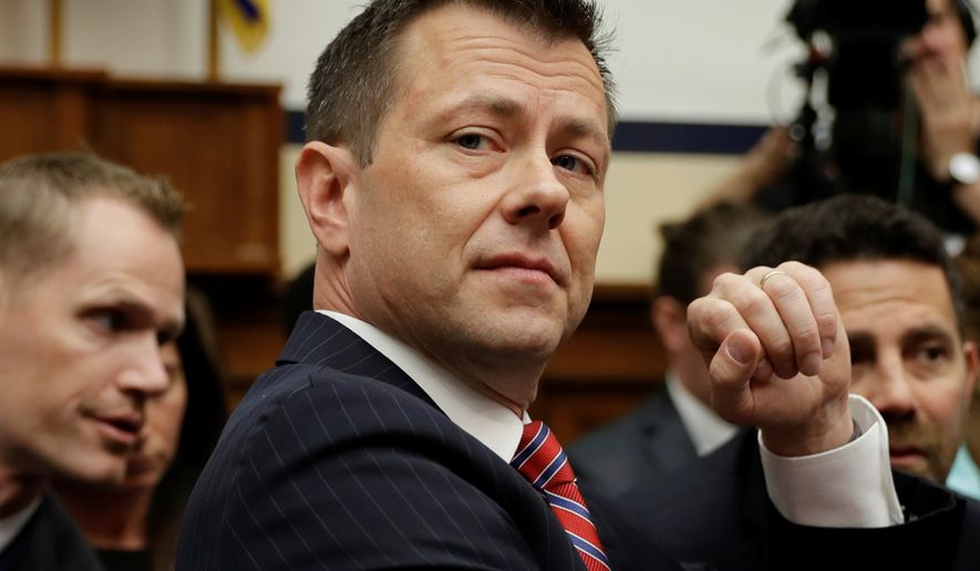 FBI Deputy Assistant Director Peter Strzok agreed to avoid treating former Secretary of State Hillary Clinton harshly about her private email system. (Associated Press photographs)