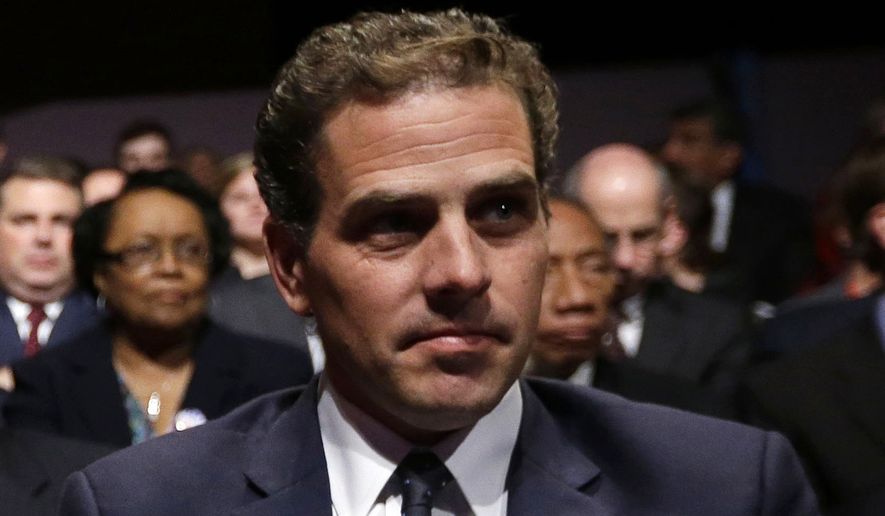 Hunter Biden, former Vice President Joe Biden's son, is shown in this undated file photo. (Associated Press/File)  