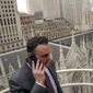 In this Tuesday, Oct. 29, 2019, photo, attorney Adam Slater takes a phone call on a patio outside his high-rise Manhattan office overlooking St. Patrick&#x27;s Cathedral, in New York. Slater&#x27;s firm is representing clients accusing the Roman Catholic Church of sexual abuse, a clientele that is rapidly growing after New York state opened its one-year window allowing sex abuse suits with no statute of limitations. (AP Photo/Bebeto Matthews) ** FILE **
