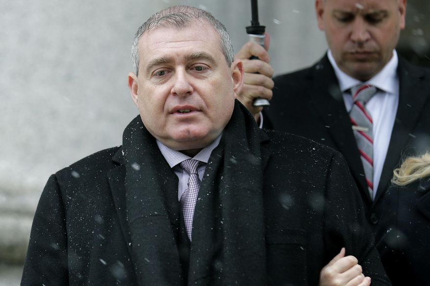 Lev Parnas arrives to court in New York, Monday, Dec. 2, 2019. Parnas and Igor Fruman, close associates to U.S. President Donald Trump&#x27;s lawyer Rudy Giuliani, were arrested last month at an airport outside Washington while trying to board a flight to Europe with one-way tickets. They were later indicted by federal prosecutors on charges of conspiracy, making false statements to the Federal Election Commission and falsification of records. (AP Photo/Seth Wenig)
