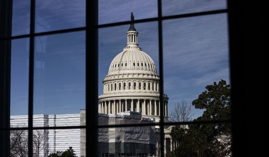 The Capitol in Washington is seen in this photo taken Tuesday, Dec. 3, 2019. (AP Photo/J. Scott Applewhite)