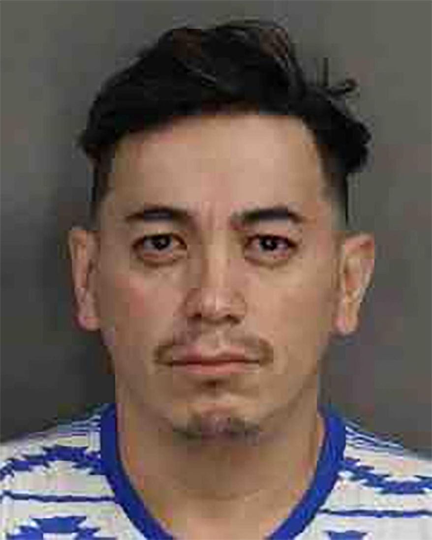This undated photo of Anthony Ojeda is provided by the Cohoes Police Department, Thursday, Dec. 5, 2019. Ojeda is charged with manslaughter in the death of his 6-week-old son, who died after possibly ingesting methamphetamine, police said Thursday. (Cohoes Police Department via AP)