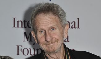 This Nov. 9, 2013, file photo shows Rene Auberjonois at the International Myeloma Foundation 7th Annual Comedy Celebration in Los Angeles. Auberjonois, a prolific actor best known for his roles on the television shows “Benson” and “Star Trek: Deep Space Nine” and his part in the 1970 film “M.A.S.H.” playing Father Mulcahy, died Sunday, Dec. 8, 2019. He was 79. (Photo by Richard Shotwell/Invision/AP, File)