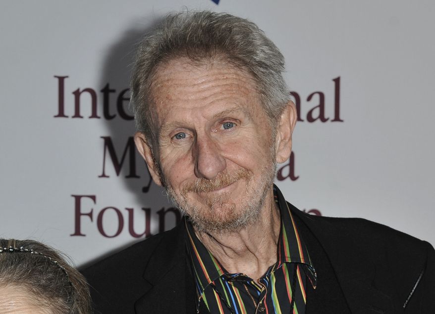 This Nov. 9, 2013, file photo shows Rene Auberjonois at the International Myeloma Foundation 7th Annual Comedy Celebration in Los Angeles. Auberjonois, a prolific actor best known for his roles on the television shows “Benson” and “Star Trek: Deep Space Nine” and his part in the 1970 film “M.A.S.H.” playing Father Mulcahy, died Sunday, Dec. 8, 2019. He was 79. (Photo by Richard Shotwell/Invision/AP, File)