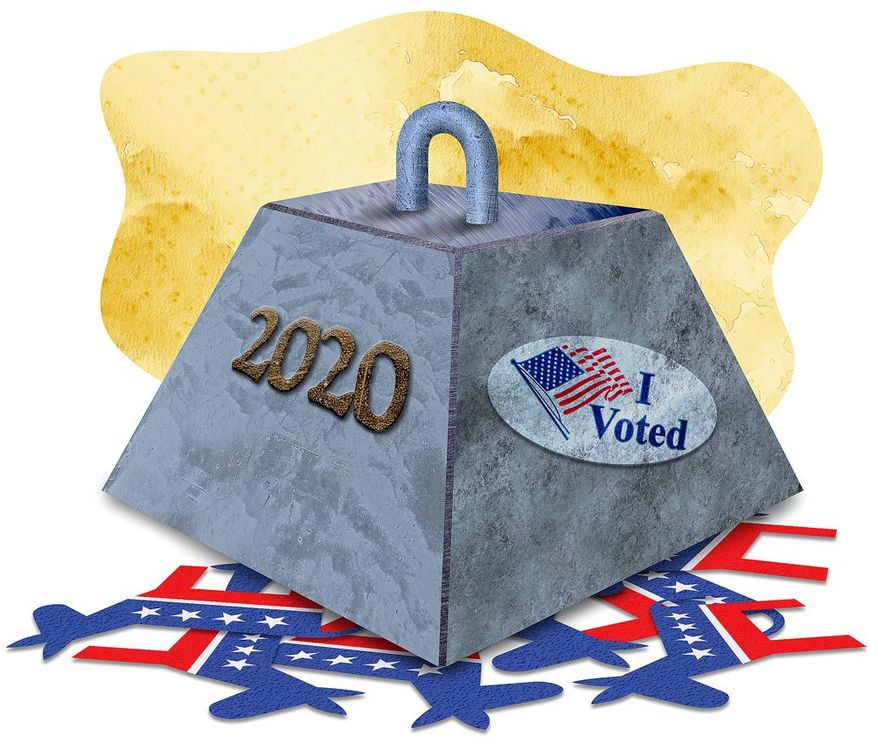 Democrats 2020 taxes illustration