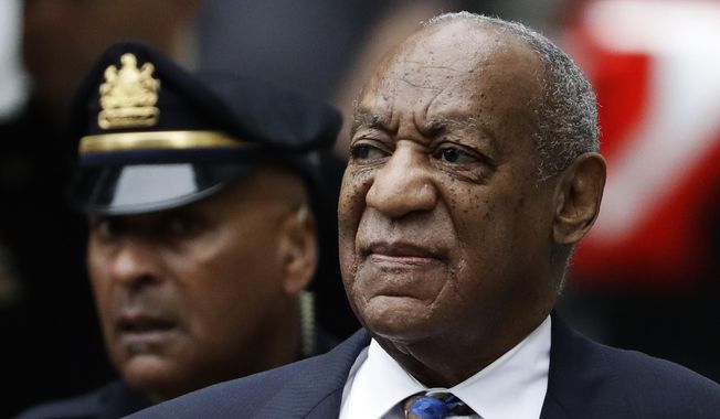 In this Sept. 24, 2018, file photo Bill Cosby arrives for his sentencing hearing at the Montgomery County Courthouse in Norristown, Pa. (AP Photo/Matt Slocum, File)