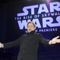 Mark Hamill arrives at the world premiere of &quot;Star Wars: The Rise of Skywalker&quot; on Monday, Dec. 16, 2019, in Los Angeles (AP Photo/Chris Pizzello)