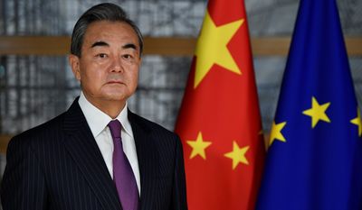 China&#39;s Foreign Minister Wang Yi stepped up Beijing&#39;s war of words Friday. At a meeting, he labeled the U.S. the &quot;troublemaker of the world&quot; and falsely accused the U.S. of having a hand in the Hong Kong protests. (Associated Press)