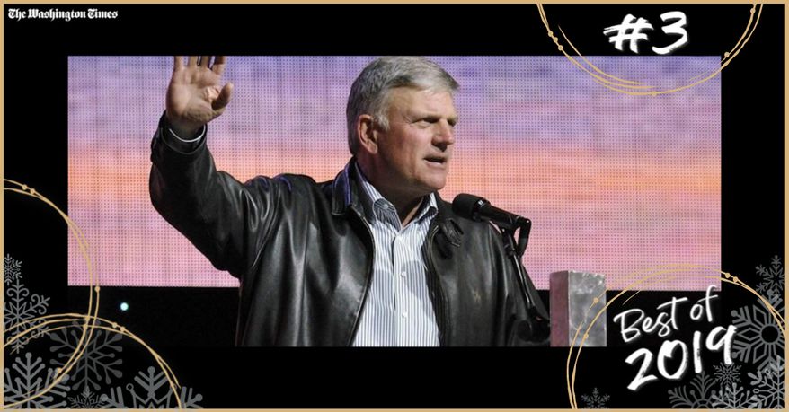 Evangelist Franklin Graham has called on Americans to pray for President Trump as the impeachment inquiry continues. (Associated Press) ** FILE **