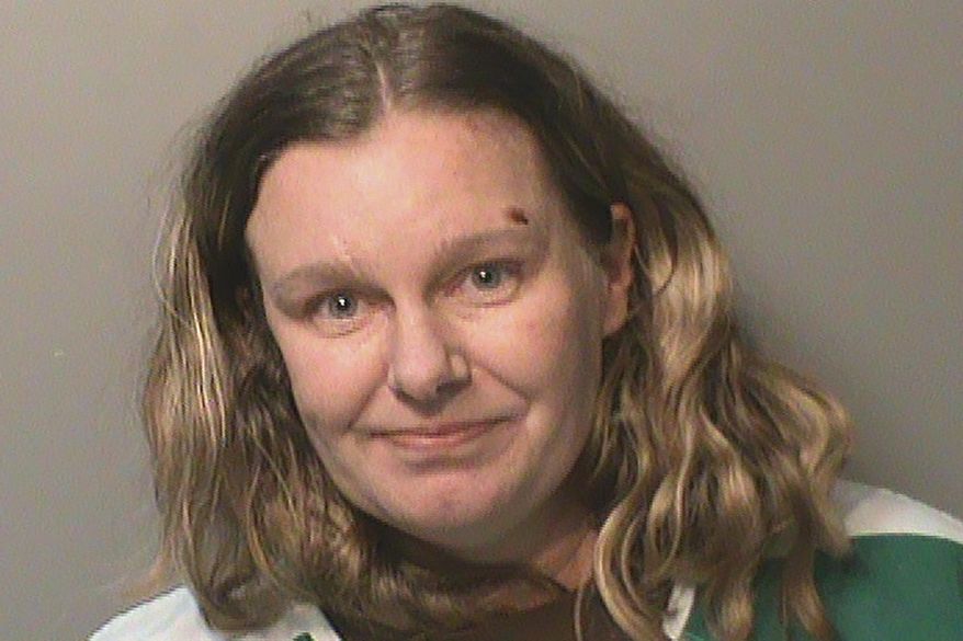 This undated photo provided by the Polk County (Iowa) Jail shows Nicole Marie Poole Franklin. Clive, Iowa police on Thursday, Dec. 19, 2019, charged Franklin, of Des Moines with attempted murder. She's accused of purposely running down a 14-year-old girl who was walking along a sidewalk in a suburban neighborhood. Police say Franklin told investigators she hit the girl because she is "a Mexican." The girl was seriously hurt but is recovering from her injuries. Franklin is being held in the Polk County Jail.(Polk County Jail via AP)