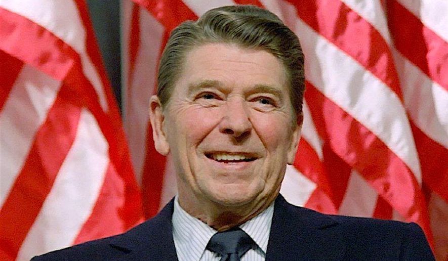 President Ronald Reagan said in a 1981 speech that we experience Christmas &quot;in our hearts&quot; and &quot;Christmas is a state of mind.&quot; (Associated Press)