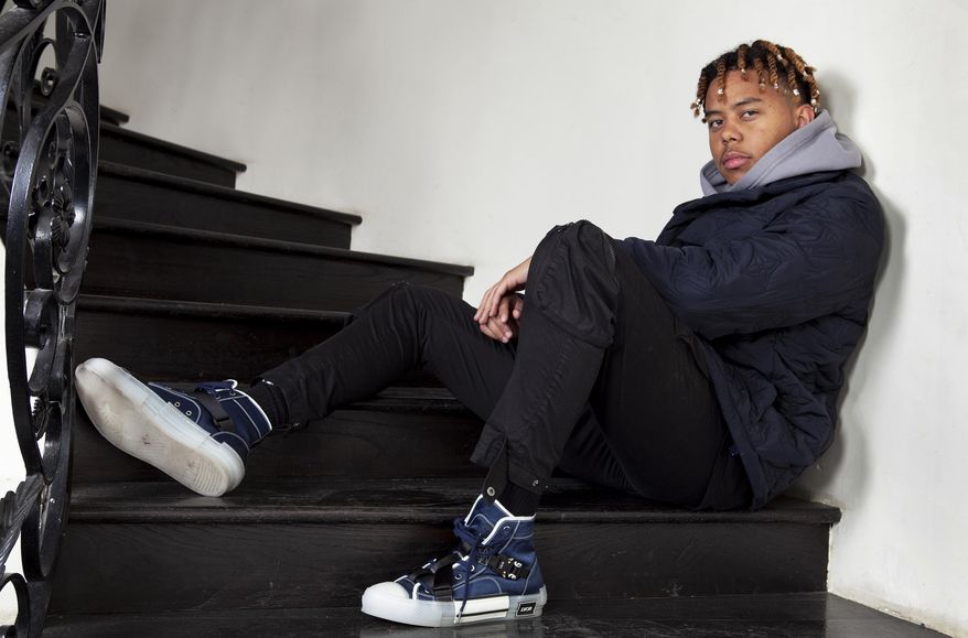 This Dec. 17, 2019 photo shows YBN Cordae during a portrait session in Beverly Hills, Calif. The rapper is nominated for two Grammys, for his album "The Lost Boy"and his song "Bad Idea" featuring Chance the Rapper. (Photo by Rebecca Cabage/Invision/AP)