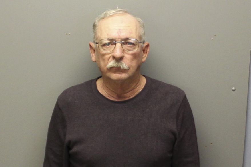 This booking photo provided by Franklin County, Missouri, Sheriff's Department shows Kirby King. Authorities announced murder charges Friday, Dec. 27, 2019 against King in the 1987 killing of a young Missouri woman who was found dead near a highway with her hands tied to a rope around her neck. (Franklin County, Missouri, Sheriff's Department via AP)