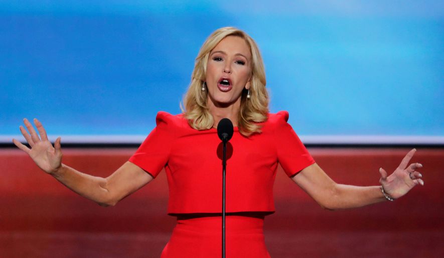 In this July 18, 2016, file photo, Pastor Paula White delivers the benediction at the close of the opening day of the Republican National Convention in Cleveland. White now has a formal role in the administration with the Public Liaison Office, which oversees outreach to constituent groups seen as key parts of the president&#x27;s base. (AP Photo/J. Scott Applewhite, File)