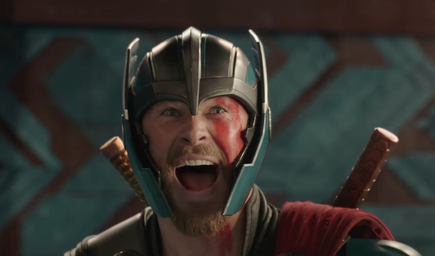 Actor Chris Hemsworth appears as Thor in the trailer for 2017's "Thor Ragnarok" film. (Image: YouTube, Marvel Entertainment, "Thor Ragnarok" trailer screenshot)