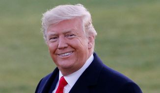 If President Trump can focus his messaging on the economy every week of 2020 until the presidential election, his job approval rating will increase and force the Democrats to reluctantly debate the issue. (Associated Press)