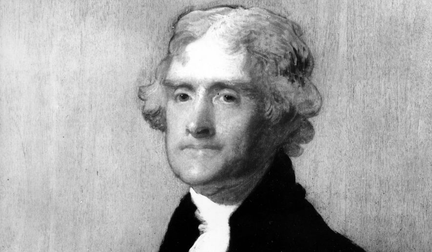 Thomas Jefferson laid out a vision of &quot;a wall of separation between church and state&quot; in a letter to Danbury Baptists. (Associated PRess)