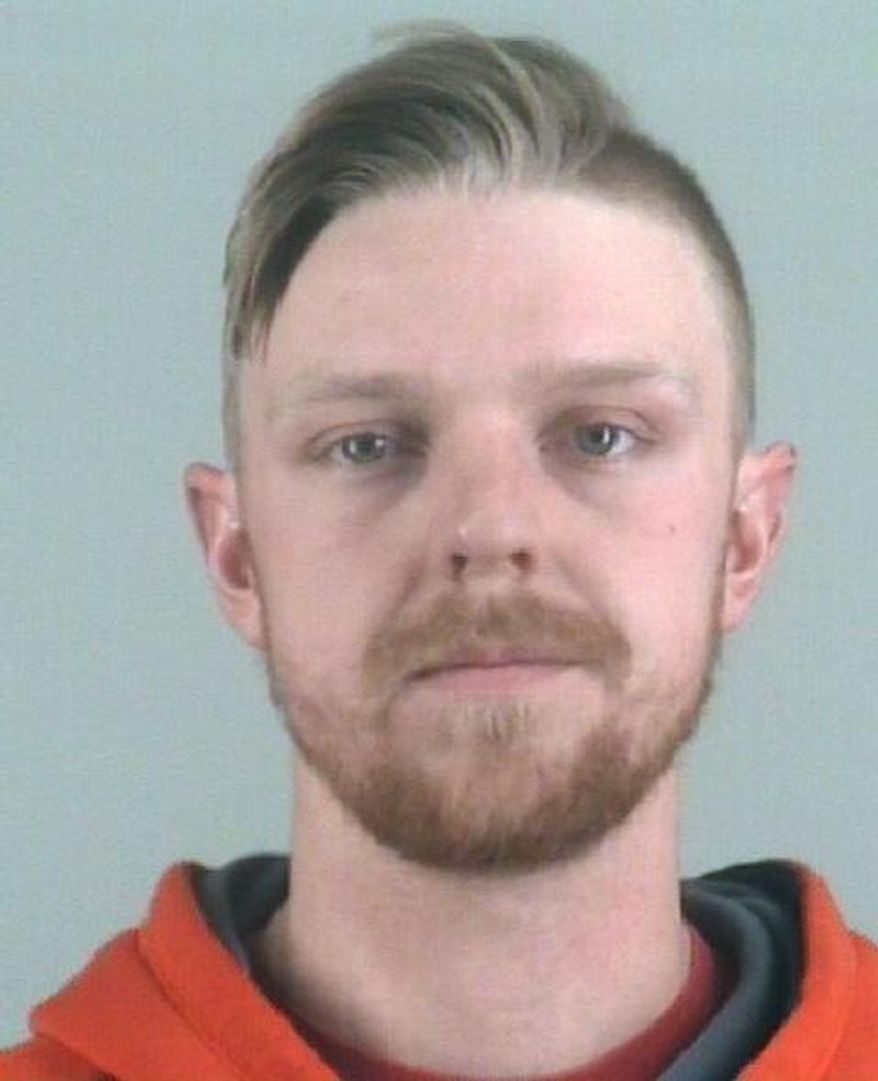 This Thursday, Jan. 2 2020 booking photo provided by the Tarrant County, Texas, Sheriff's Office shows Ethan Couch, a Texas man who used "affluenza" as a defense at his trial for killing four people while driving drunk. Couch is set to be released from jail after prosecutors expressed uncertainty about a drug test result that led to his arrest for an alleged probation violation.(Tarrant County Sheriff's Office via AP)
