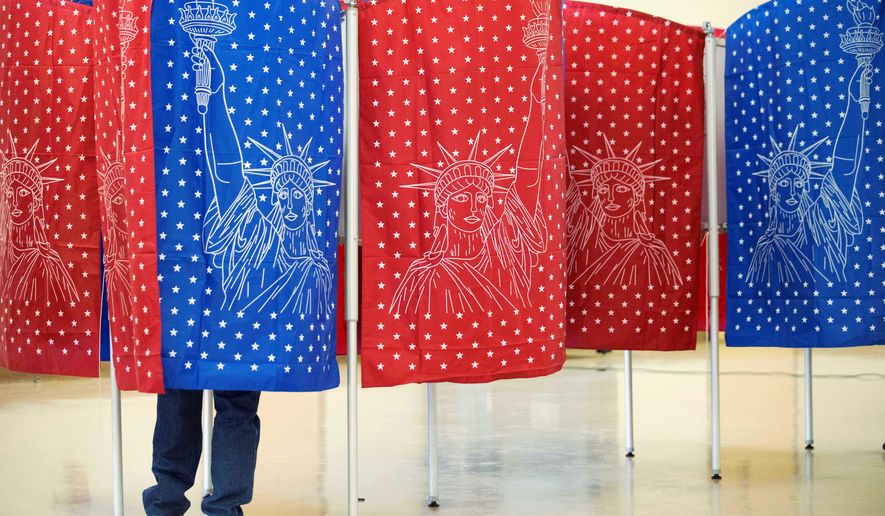 A new Judicial Watch study finds that 2.5 million mystery voters now clutter the &quot;dirty voting rolls&quot; in five states. (Associated Press)