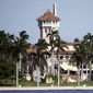 This Nov. 21, 2016, file photo, shows the Mar-a-Lago resort owned by President-elect Donald Trump in Palm Beach, Fla. (AP Photo/Lynne Sladky, File)