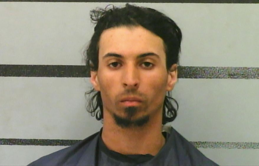 This undated photo provided by the Lubbock County Jail, in Texas, shows Trevor Marquis Rowe. Rowe, accused of stuffing his girlfriend's 10-month-old daughter into a backpack and leaving her in a car trunk for five hours, was charged Wednesday, Jan. 8, 2020, with capital murder in her death. (Lubbock County Jail via AP)