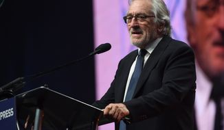 Actor Robert De Niro thinks President Trump will flout the Constitution because he will &quot;likely start a war&quot; in order to stay in the White House for 12 years. (Associated Press)