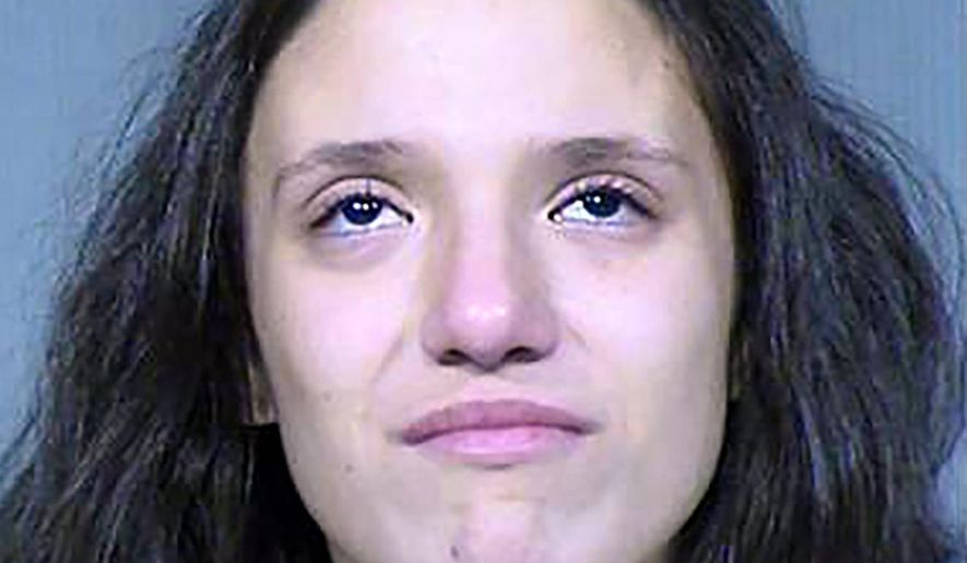 This Tuesday, Jan. 21, 2020 booking photo released by the Maricopa County Sheriff&#39;s Office, shows Rachel Henry, 22, who has been arrested on suspicion of killing her three children. They were found dead inside the family&#39;s home after firefighters got a call about a drowning authorities said Tuesday. (Maricopa County Sheriff&#39;s Office via AP)