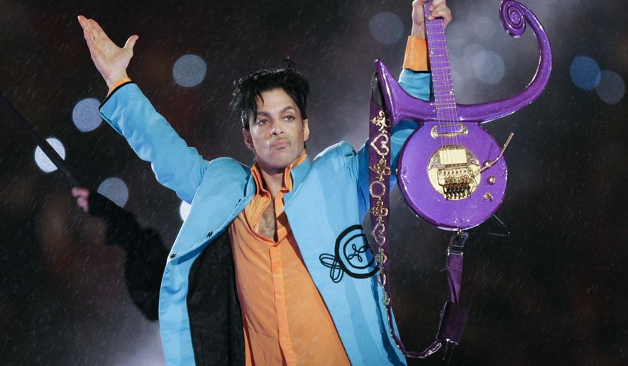 FILE - In this Feb. 4, 2007 file photo, Prince performs during halftime of the Super Bowl XLI football game in Miami. Minnesota court records show a wrongful death lawsuit filed by Prince&#x27;s family members has been quietly dismissed in recent months against all defendants. Prince died of an accidental fentanyl overdose on April 21, 2016. (AP Photo/Chris O&#x27;Meara, File)