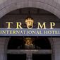 In this March 11, 2019, file photo, the Trump International Hotel is seen in Washington. (AP Photo/Mark Tenally)