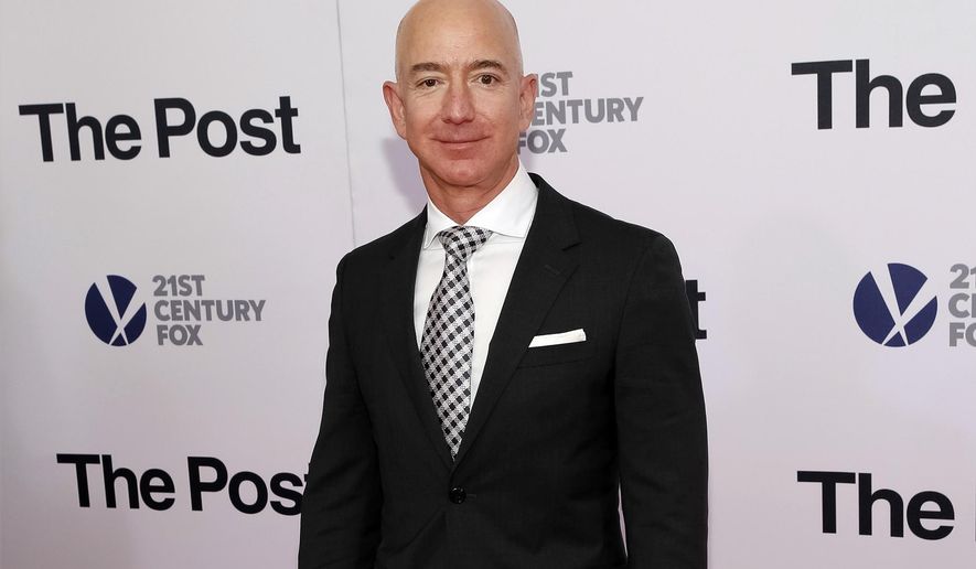 FILE - In this Dec. 14, 2017, file photo, Jeff Bezos attends the premiere of &amp;quot;The Post&amp;quot; at The Newseum in Washington. United Nations experts on Wednesday, Jan. 22, 2020 have called for &amp;quot;immediate investigation&amp;quot; by the United States into information they received that suggests that Jeff Bezos&#39; phone was hacked after receiving a file sent from Saudi Crown Prince Mohammed bin Salman&#39;s WhatsApp account. (Photo by Brent N. Clarke/Invision/AP, File)