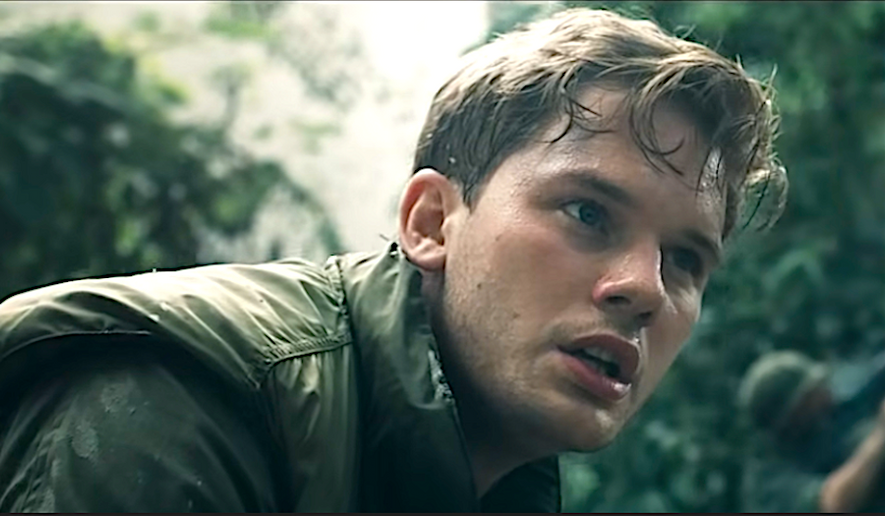 Actor Jeremy Irvine stars in &quot;The Last Full Measure,&quot; a feature film that opens Friday and revisits the true story Vietnam War hero William H. Pitsenbarger a U.S. Air Force pararescueman and medic who personally saved more than 60 men — but died doing it. (Image courtesy of Roadside Attractions)