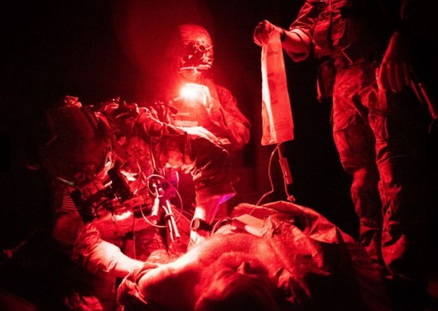 A U.S. Army Ranger Combat Medic trains with 2nd Battalion, 75th Ranger Regiment in August 2019. (Image: U.S. Army, army.mil via Sgt. Jaerett Engeseth)  ** FILE **