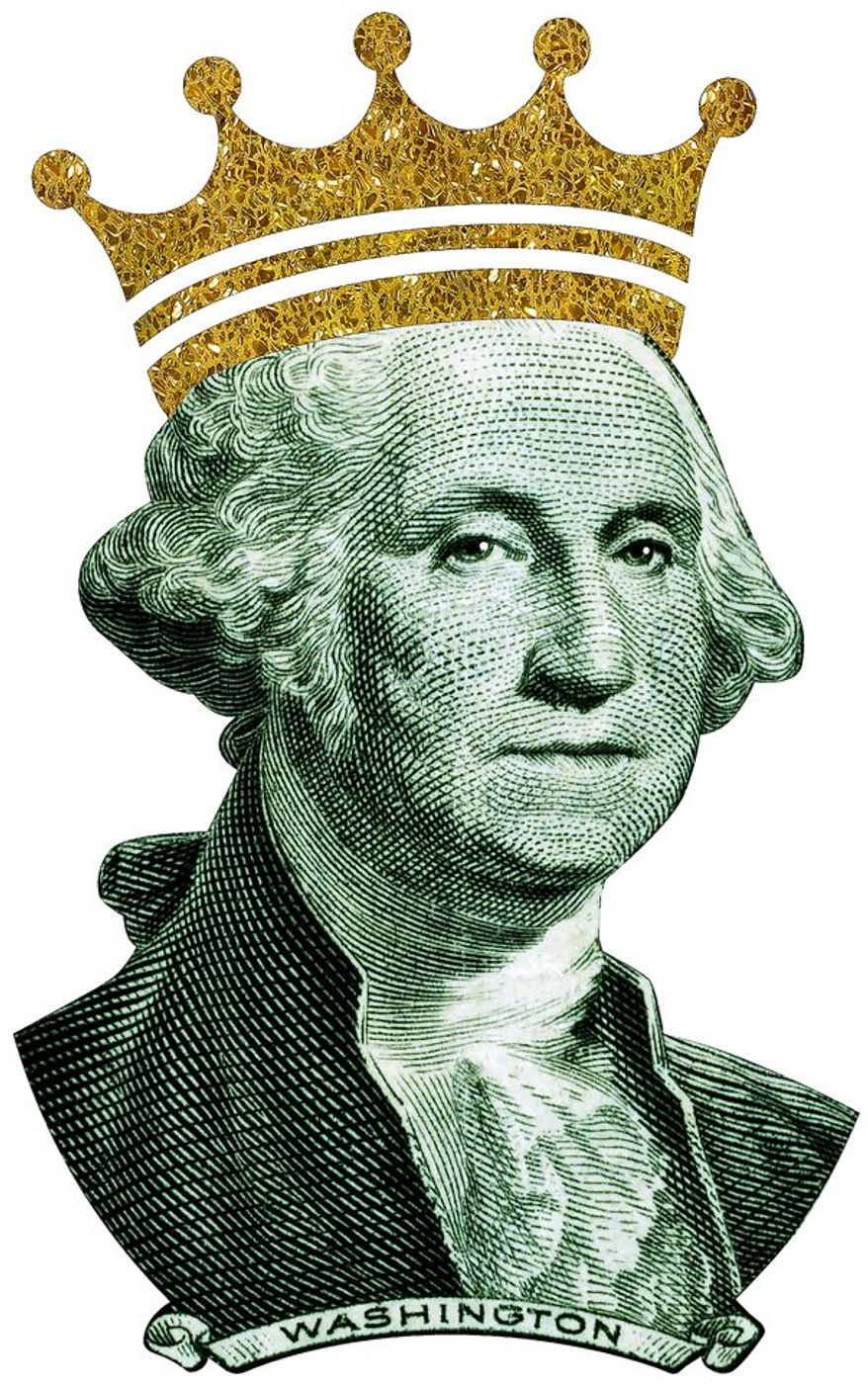 Currency King Illustration by Greg Groesch/The Washington Times