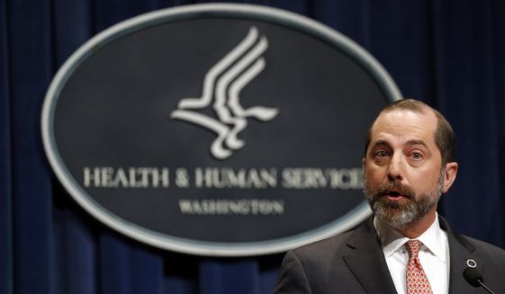 &quot;We will accept the invitation to participate as part of the World Health Organization&#39;s team of experts that will deploy to China to assist Chinese experts on the ground to actually get ground troops to study this virus, get all the information to both prevent the spread further in China but also global spread of this virus,&quot; said Health and Human Services Secretary Alex Azar. (Associated Press/File)