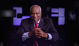 &quot;Created Equal: Clarence Thomas in His Own Words&quot; tells the story of the quiet Supreme Court justice. The documentary will have a limited run in New York City, Los Angeles and Washington, D.C. (Photo courtesy of Michael Pack and Gina Cappo Pack)