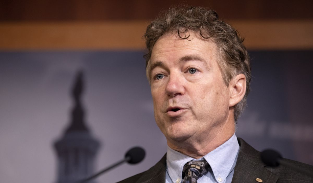 Rand Paul says YouTube censored impeachment speech with name of possible whistleblower