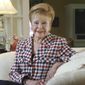 In this June 3, 2004, file photograph, author Mary Higgins Clark poses in her home in Saddle River, N.J. Clark, the tireless and long-reigning &amp;quot;Queen of Suspense&amp;quot; whose tales of women beating the odds made her one of the world&#39;s most popular writers, died Friday, Jan. 31, 2020, at age 92. Clark&#39;s publisher, Simon &amp;amp; Schuster, announced that Clark died in Naples, Fla, of natural causes. (AP Photo/Mike Derer, File)