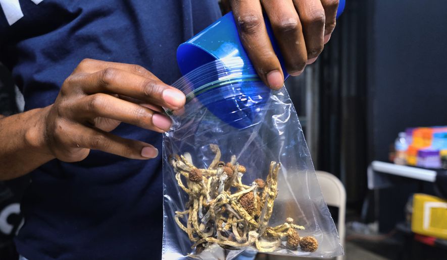 The D.C. Board of Elections approved the initiative to decriminalize psychedelic mushrooms Thursday. Supporters say the mushrooms have medicinal benefits. (Associated Press)