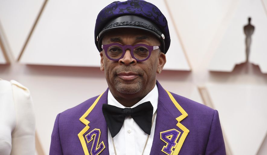Spike Lee arrives at the Oscars on Sunday, Feb. 9, 2020, at the Dolby Theatre in Los Angeles. (Photo by Jordan Strauss/Invision/AP)