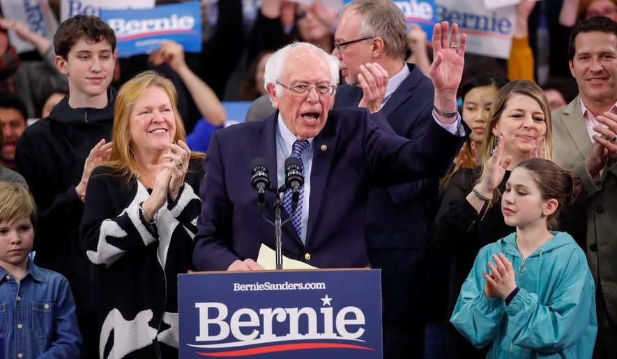 Democratic presidential candidate Sen. Bernard Sanders is the front-runner for the nomination, but the underlying numbers suggest he&#x27;s lost support. (Associated Press)