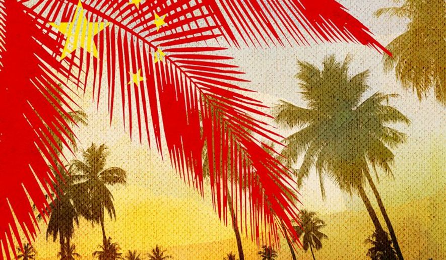 China Palms Illustration by Greg Groesch/The Washington Times