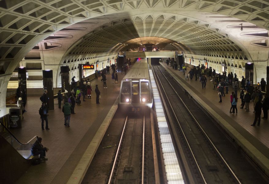 The D.C. Metro system was built as a &quot;modern miracle&quot; that &quot;remains the secret to our region&#39;s success,&quot; said council member Charles Allen, who is proposing legislation to give city residents $100 a month on their SmarTrip cards. (Associated Press/File)

