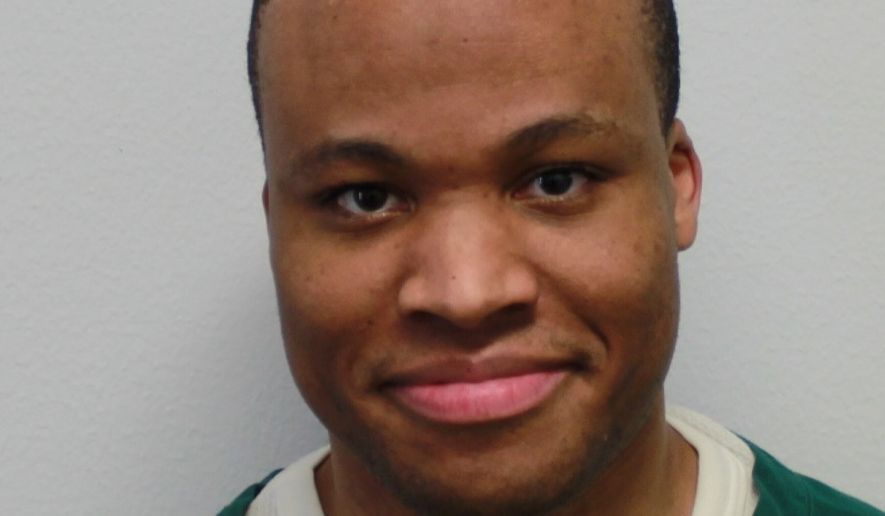 This photo provided by the Virginia Department of Corrections shows Lee Boyd Malvo. Malvo, the Washington-area sniper, and Virginia agreed Monday, Feb. 24, 2020, to dismiss a pending Supreme Court case after the state changed criminal sentencing law for juveniles. (Virginia Department of Corrections via AP)