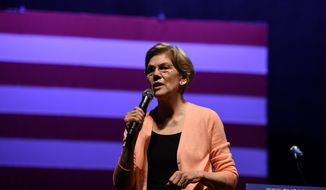 Democratic presidential candidate Elizabeth Warren proposes the legalization of marijuana and expansion of proprietors&#39; rights in the burgeoning industry. (Associated Press)