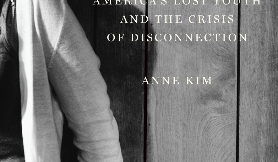 This cover image released by The New Press shows "Abandoned: America’s Lost Youth and the Crisis of Disconnection" by Anne Kim. (The New Press via AP)