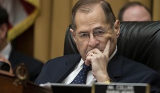 House Judiciary Committee Chairman Jerrold Nadler, New York Democrat is shown in this May 2019 file photo. (AP Photo/J. Scott Applewhite) ** FILE **