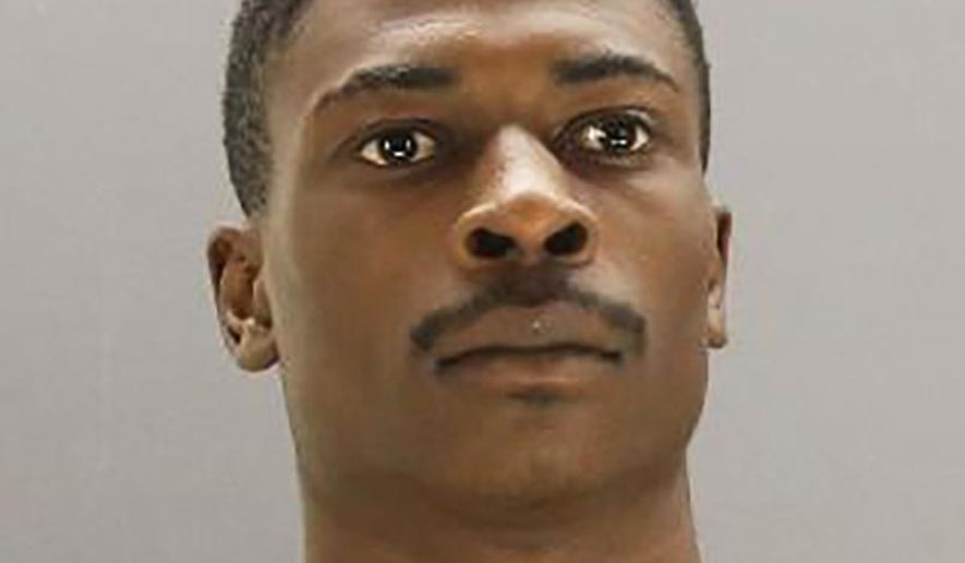 This undated photo provided by the Dallas County Sheriff’s Department shows Desmond Jones. The Dallas man was convicted and sentenced to 99 years in prison Friday, Feb. 28, 2020, for his part in the abduction and killing of a 13-year-old suburban Dallas girl. (Dallas County Sheriff’s Department via AP)
