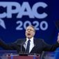 National Rifle Association Executive Vice President and CEO Wayne LaPierre speaks at Conservative Political Action Conference, CPAC 2020, at the National Harbor, in Oxon Hill, Md., Saturday, Feb. 29, 2020. (AP Photo/Jose Luis Magana) **FILE**