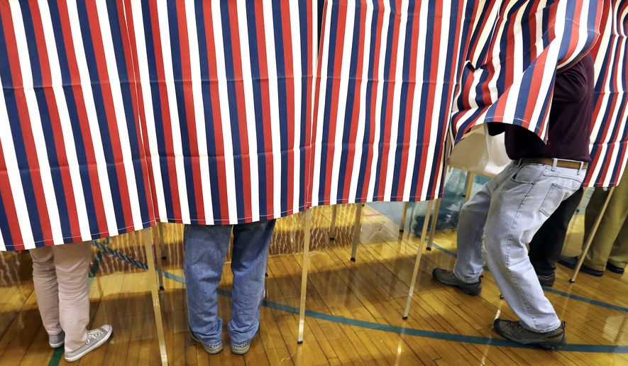 The immigrant voting bloc is considerable in the U.S. according to a new Pew Research Center Analysis of U.S. Census data. A record-breaking 23 million U.S. immigrants will be eligible to vote in the 2020 presidential election — that&#x27;s about a 10% of the nation&#x27;s overall electorate. (AP PHOTO)